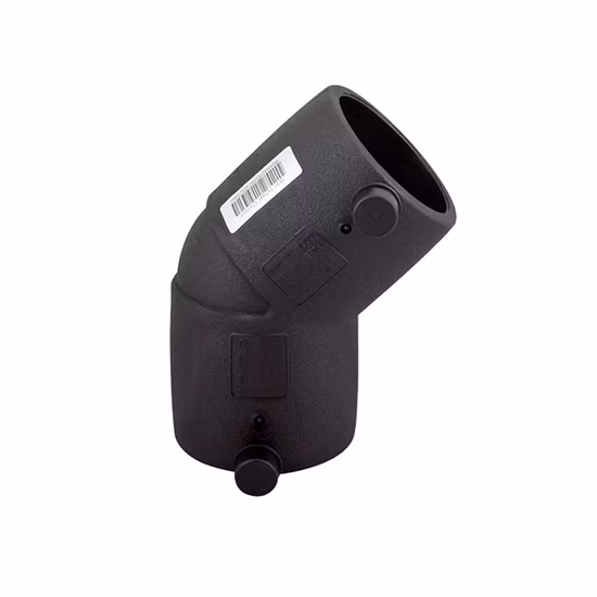 Encaixe de tubo de eletrofusão de cotovelo de 90 graus HDPE SDR11