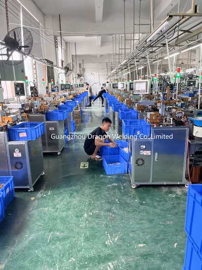 Máquina CNC automática para fabricar e soldar anéis redondos de aço inoxidável com solda de topo
