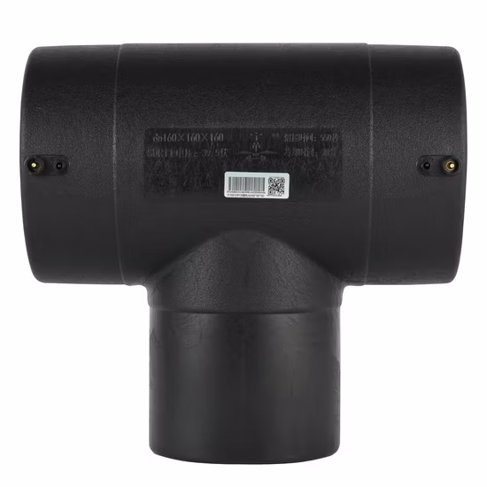 Conexões para tubos HDPE DN90 T de eletrofusão SDR11 SDR17