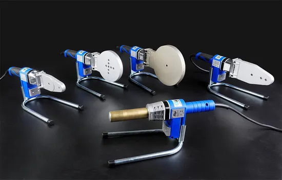 Máquina de solda por fusão de soquete digital 1200 W 75-110 mm PPR/Hepe