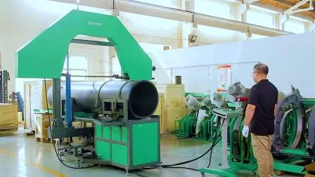 Riyang Hidráulica Workshop Bans Serra Tubo PE TPS630 90-630mm